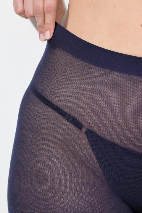 Actual product image Ulla Popken Textured Stretch Cotton Blend Knit Tights