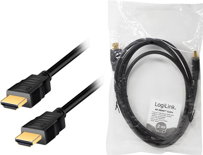 Actual product image LogiLink HDMI – HDMI (2 m)