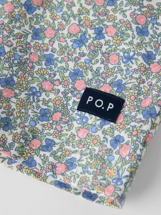 Produktbild PO.P Kurzes Kinder-Pyjama mit Blumen-Print (104, 98)