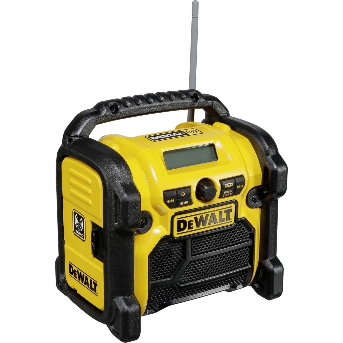 DeWalt DCR020-QW (DAB, FM), Radio, Nero, Giallo