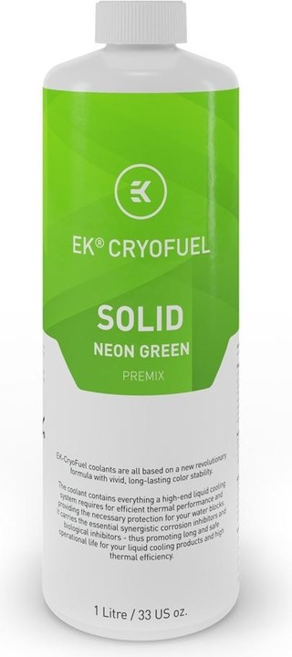 Produktbild EKWB EK-CryoFuel Solid Premix - Neon Green (1000 ml, Fertiggemisch)
