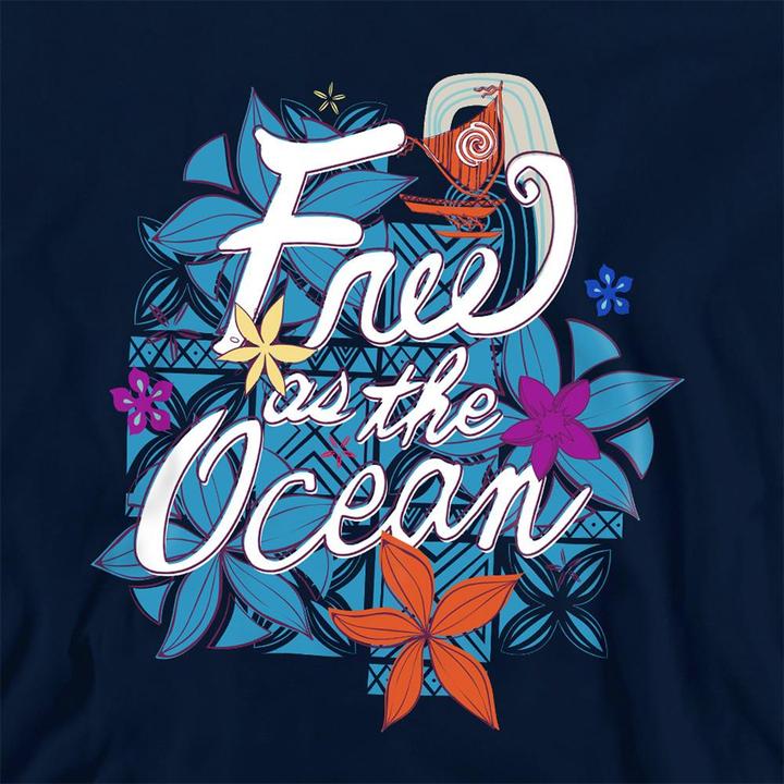 Produktbild Moana Free As The Ocean Kapuzenpullover (116)
