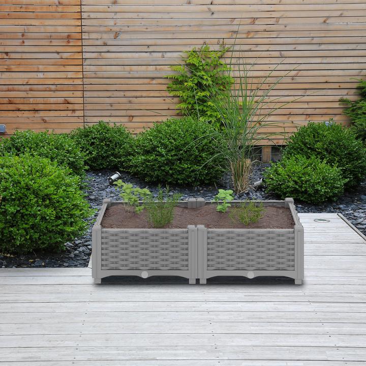 Actual product image Relaxdays Planter