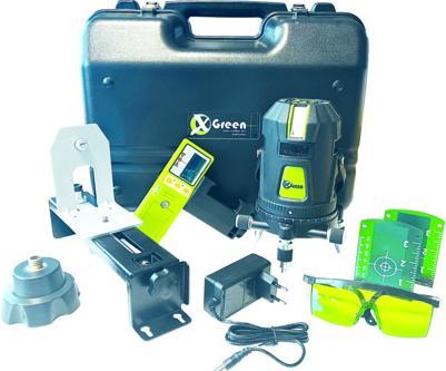Productafbeelding Geo-Fennel XGREEN 2 batterij-aangedreven 5-lijns- en soldeerlaser