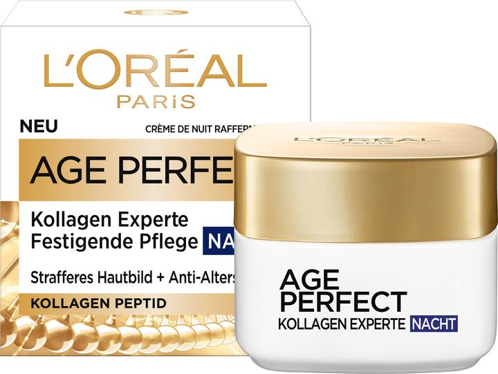 Actual product image L'Oréal Paris Loreal, Alter Perfect Pro-Collagen Expert, Night Cream, 50 ml (50 ml, Night cream)
