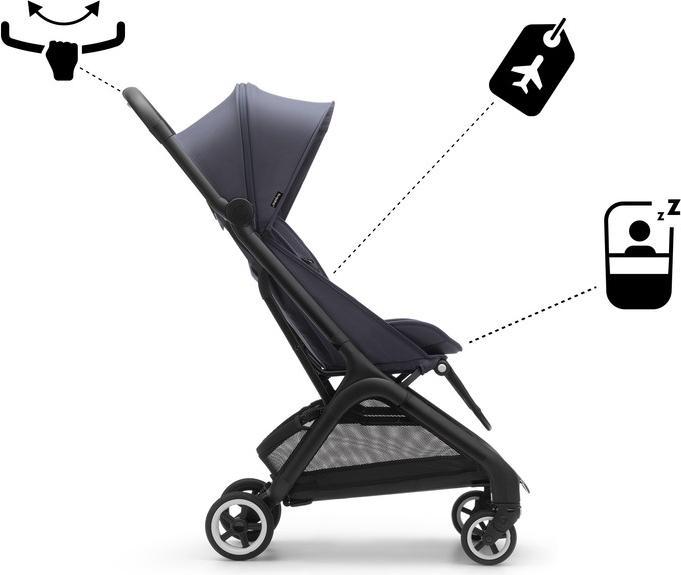 Produktbild Bugaboo Butterfly Reisebuggy, Sturmblau