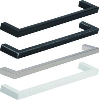 Actual product image Siro Möbelgriffe eiseneffekt getrommelt 320mm