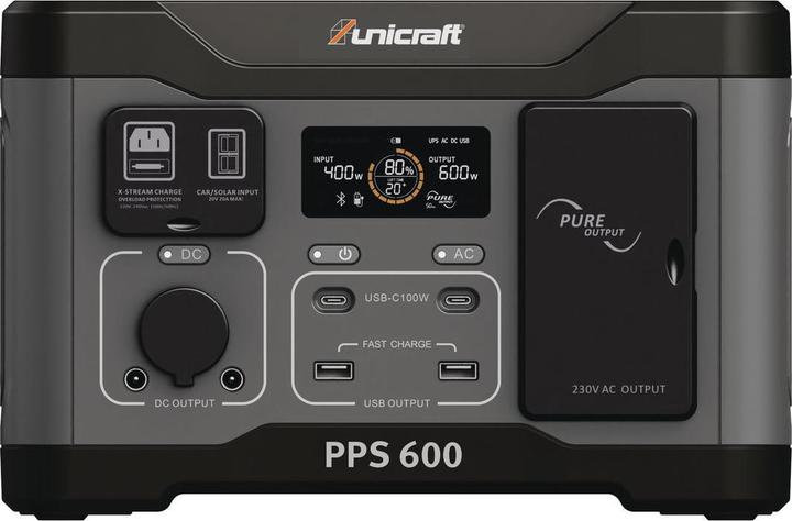 Immagine prodotto Unicraft Powerstation PPS 600 (512 Wh, 8.50 kg)