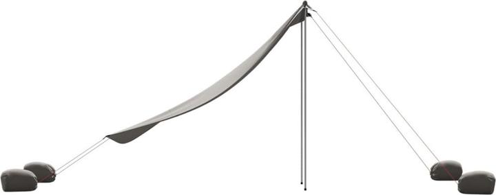 Produktbild VidaXL Strand-Schattenzelt mit Sandsäcken 304 x 300 cm (Strandzelt + Strandmuschel, 0.18 kg, 8 Personen)