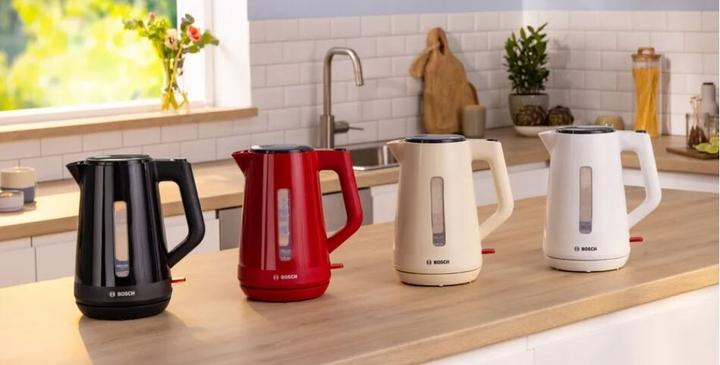 Productafbeelding Bosch Hausgeräte TWK1M124 MyMoment - Waterkoker - Rood (1.70 l)