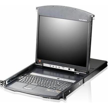 Aten 16-Port 17" LCD, KVM Switch, Schwarz