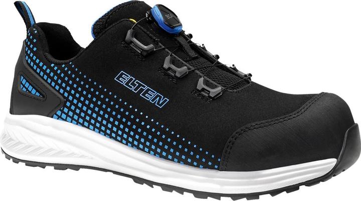Elten Safety low shoe, JOR AN BOA blue Low ESD S3L, size 43
