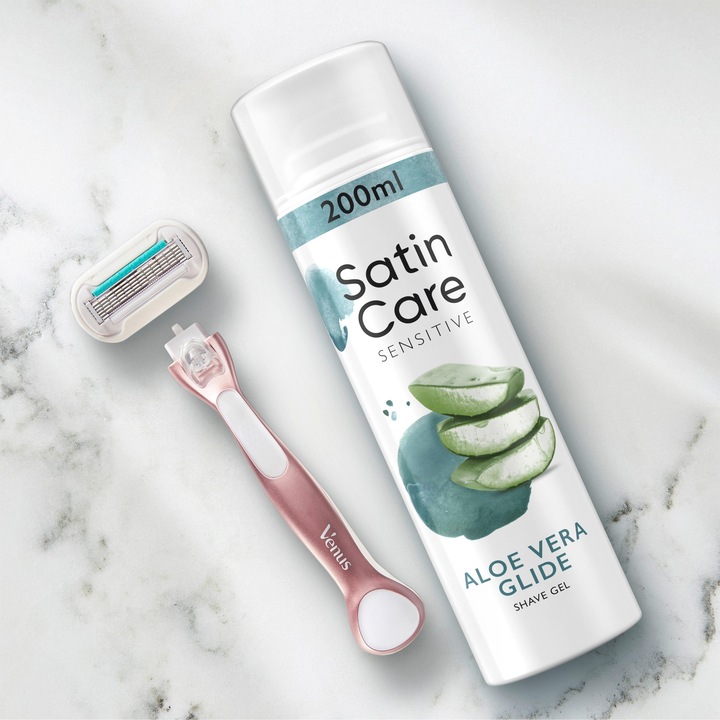 Actual product image Gillette Venus Satin Care (400 ml, Shaving gel)