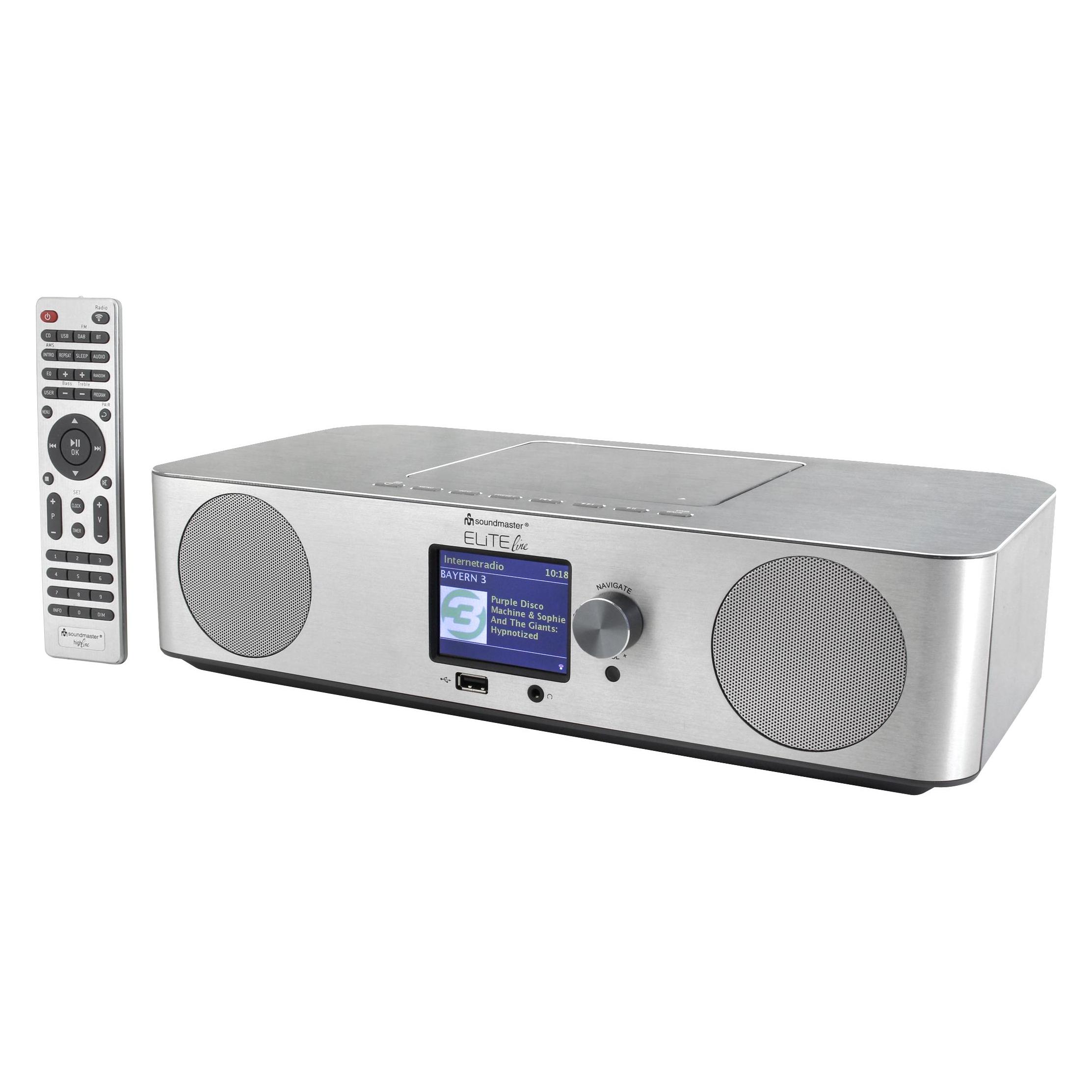 Soundmaster ICD2060SI Radio CD Internet DAB+ FM avec Bluetooth, USB ...
