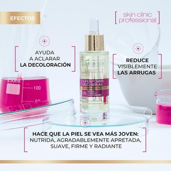 Actual product image Bielenda Mezo Rejuvenating Anti-Wrinkle Serum with Retinol and Vitamin E