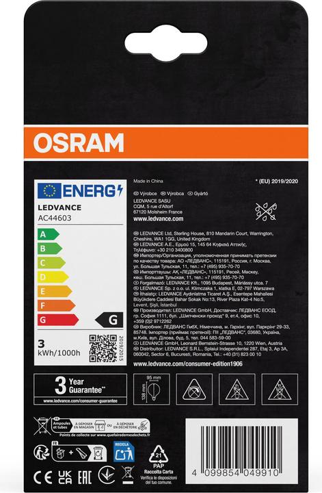 Produktbild Ledvance LED-Lampe (E27, 150 lm, 1 x)