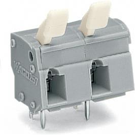 Wago 257-605/333-000 Connettore a pettine per morsettiera PCB 2,5qmm RM 10/10,16 mm 5-p, Accessori di elettronica + Alloggiamento, Grigio