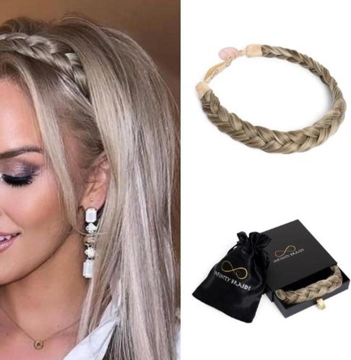 Immagine prodotto Infinity Braids Treccia regolare Lizzy Satin Caramello