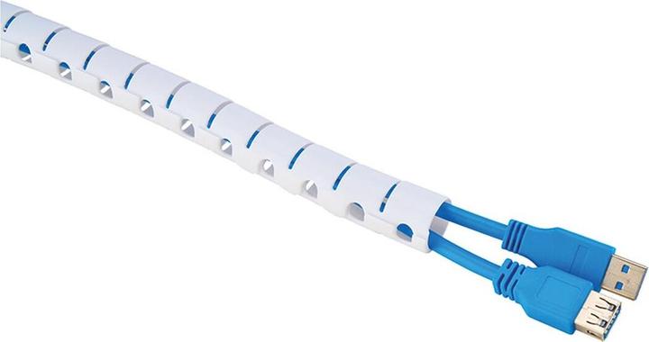 Actual product image Neomounts Kabelspirale 1-4 Kabel weiss/universal/20mm Durchmesser (Cable conduit, 200 cm)