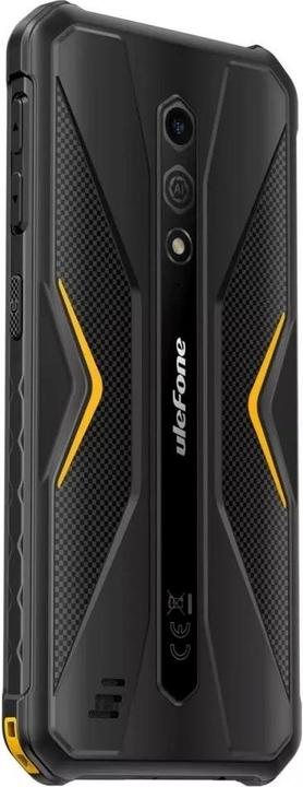 Image du produit Ulefone Smartphone Armor X12 Pro 4GB/64GB (etwas orange) ohne Ladegerät (64 Go, Noir, Orange, 5.45", Double SIM)