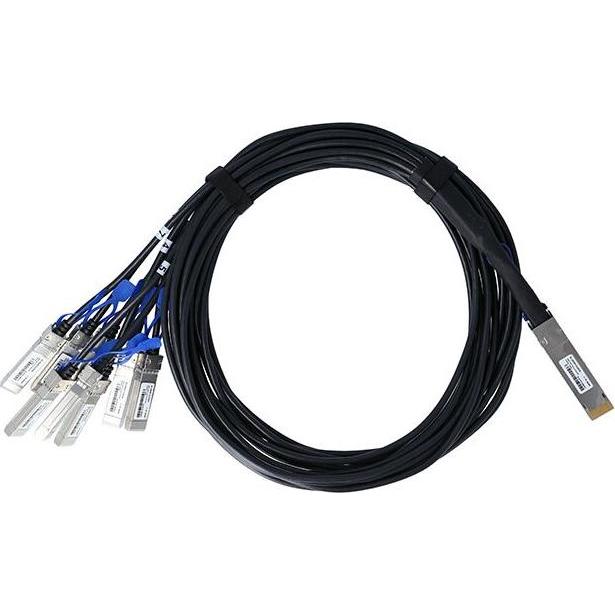 Thumbnail - BlueOptics Direct Attach Kabel 400GBASE-CR8 QSFP-DD/8xSFP56 2 Meter, Transceiver