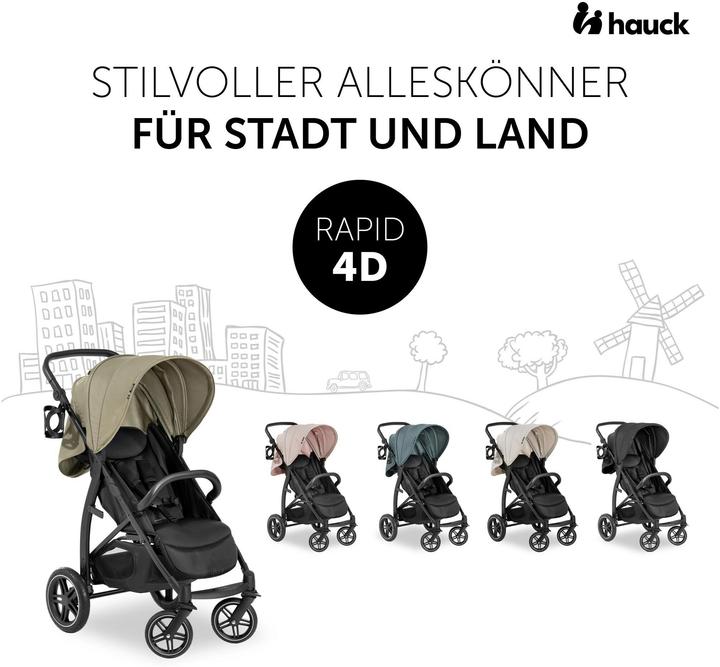 Produktbild Hauck Rapid 4D Black (0 Monate - 4 Jahre)