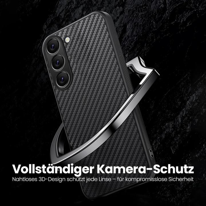 Produktbild RPD Samsung Galaxy S25 - Robustes TPU-Case mit Carbon-Optik, Schwarz (Samsung Galaxy S25)
