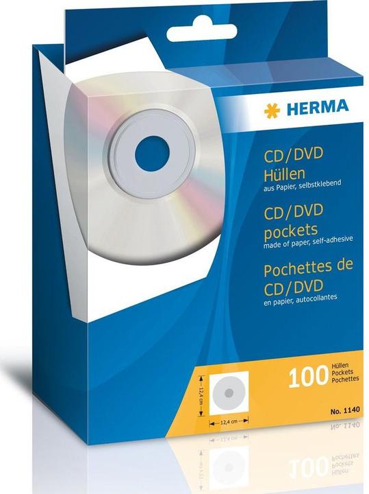 Produktbild HERMA CD/DVD Hüllen
