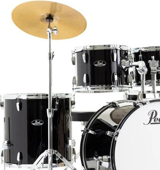Actual product image Pearl Roadshow RS525C-31 Jet Black Drum Set (Acoustic drum)
