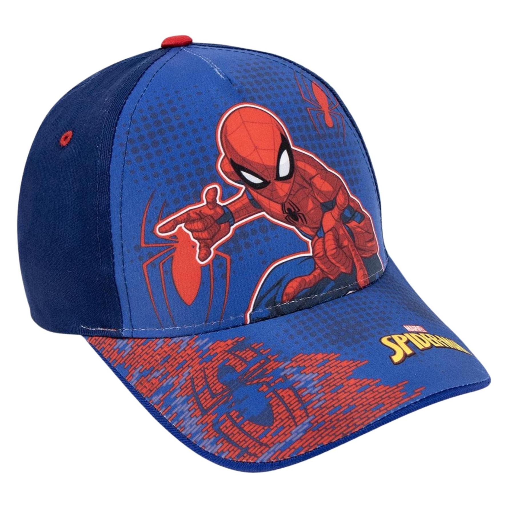 Disney, Jungen, Cap, Spiderman Kappe, Blau, (One Size)