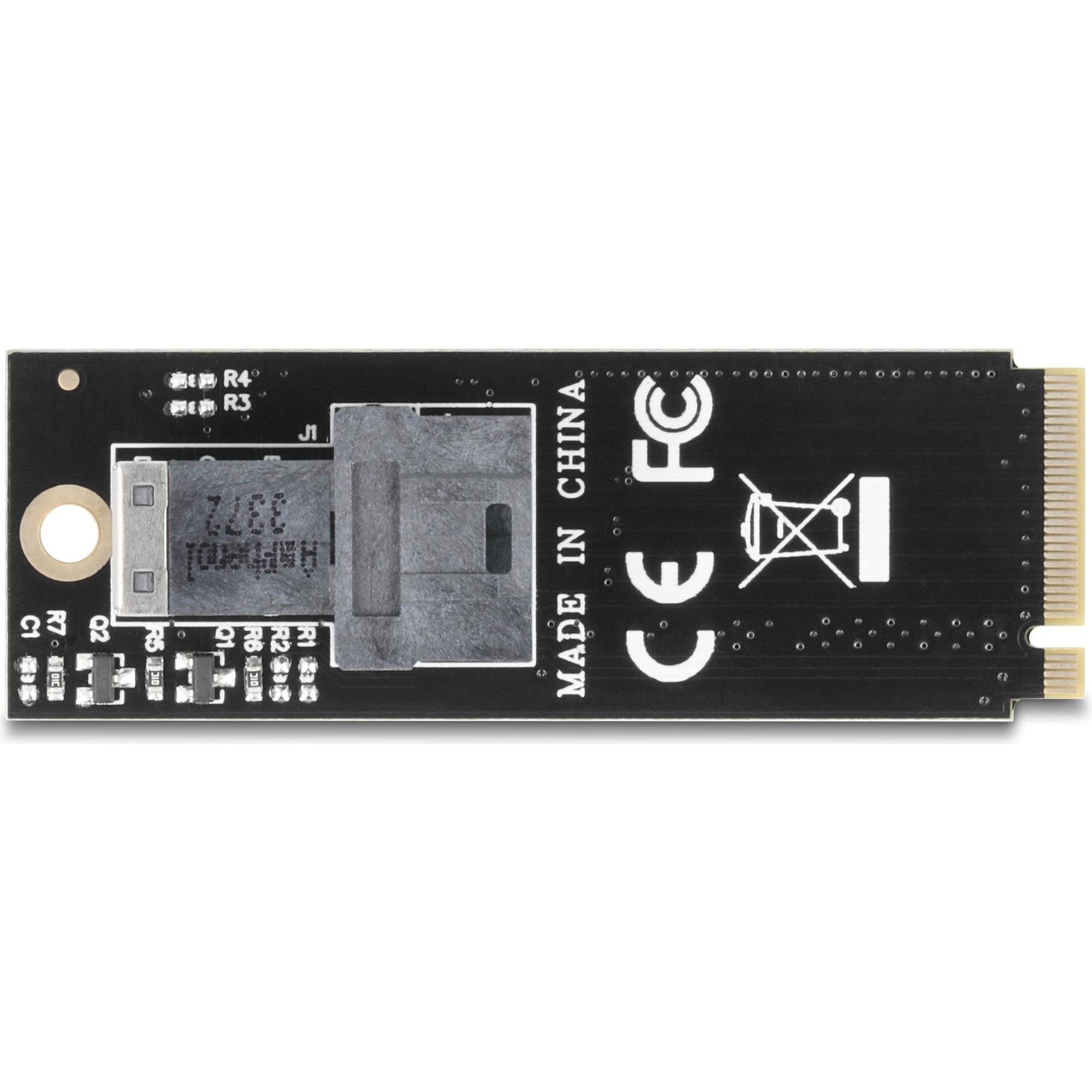 Thumbnail - Delock Adapter M.2 Key M zu SFF-8643 NVMe 2260, SSD + Festplatte Zubehör