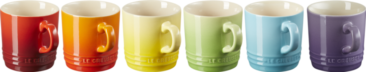 Le Creuset Set 6 Tassen Cappuccico London (200 ml, 6 x)