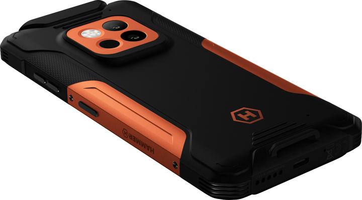 Produktbild Myphone Construction 2 Thermal 5G (256 GB, Schwarz / Orange, 6.58", Hybrid Dual SIM + eSIM, 5G)