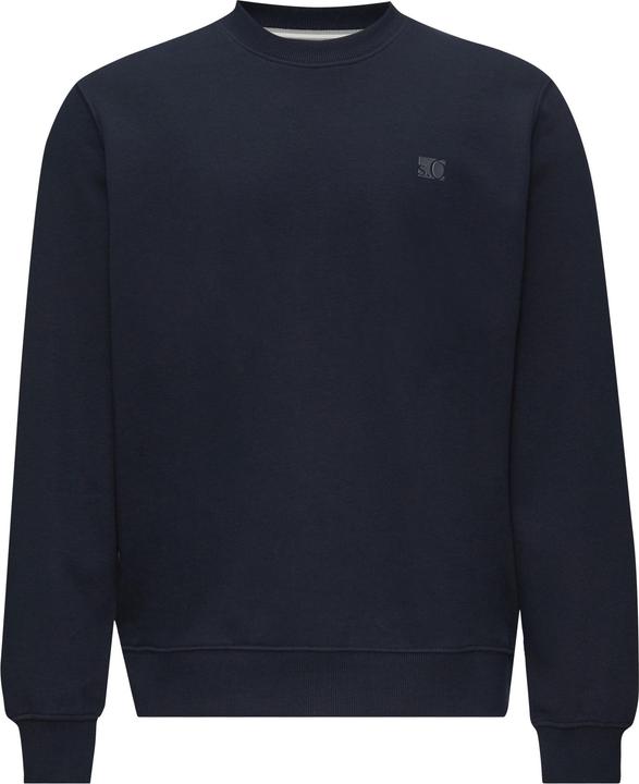 Produktbild s.Oliver Sweatshirt Sweatshirt aus Baumwollmix mit Logo-Detail (L, S)