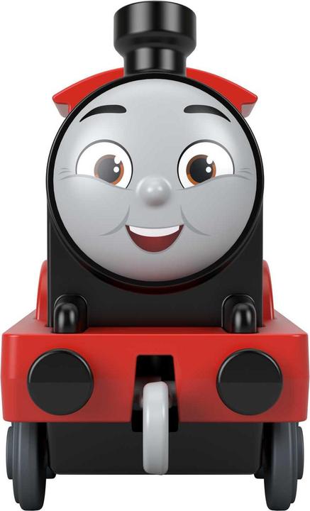 Produktbild Mattel Fisher-Price Thomas & Friends die-cast push-along James toy train engine for preschool kids ages 3+