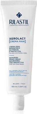 Immagine prodotto Rilastil Xerolact Crema per le mani riparatrice e nutriente con burro di karité per pelli sensibili e molto (100 ml)