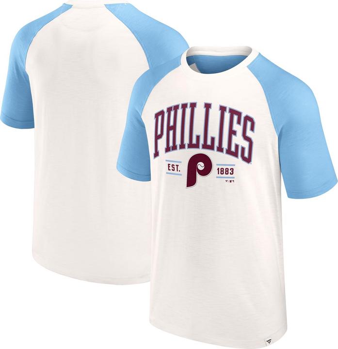 Fanatics Philadelphia Phillies Heritage Biblend SS Tee L (L)
