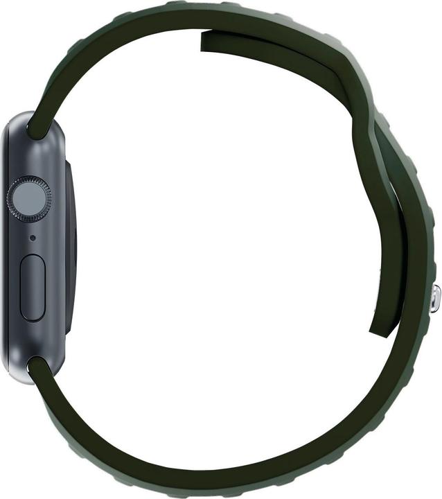 Produktbild 3MK Silicone Watch Strap ciemnozielony/ dark green dla Apple Watch 38/40/41mm (Edelstahl, Silicone)