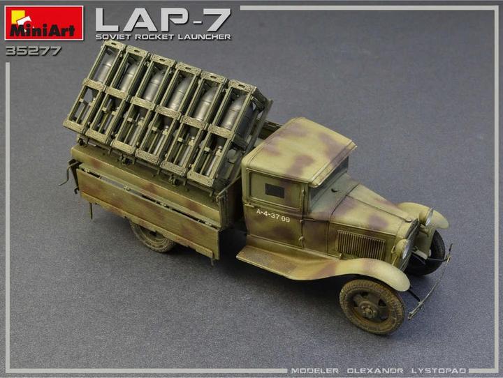 Actual product image Mini art Soviet Rocket Launcher LAP-7