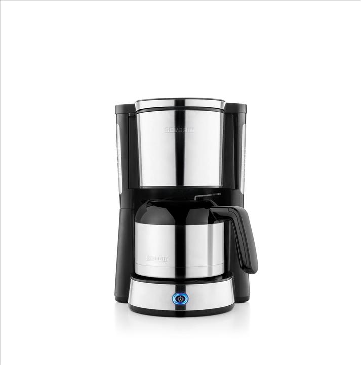 Actual product image Severin KA 4847 with stainless steel thermos jug