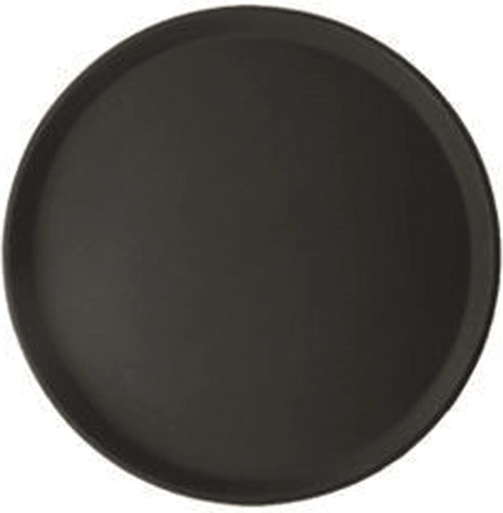 Immagine prodotto Linum Vassoio da portata rotondo antiscivolo nero Ø27,5 cm