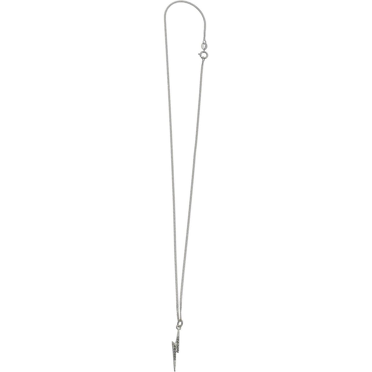Thumbnail - Carat Shop, Halsschmuck, Harry Potter x Swarovski pendentif et collier Lightning Bolt, (Sterlingsilber)