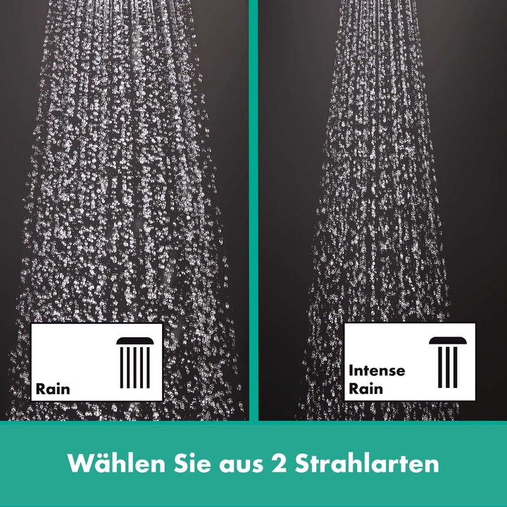 Actual product image hansgrohe Vernis Blend shower set 100 Vario water-saving with shower rail Crometta 65 cm