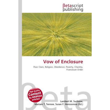 Vow of Enclosure, Sachbücher