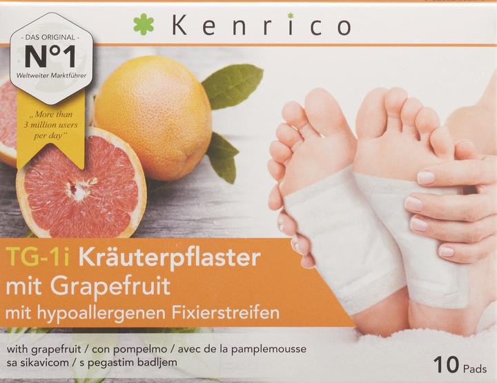 Actual product image Kenrico Herbal patch with grapefruit plant (10 x)