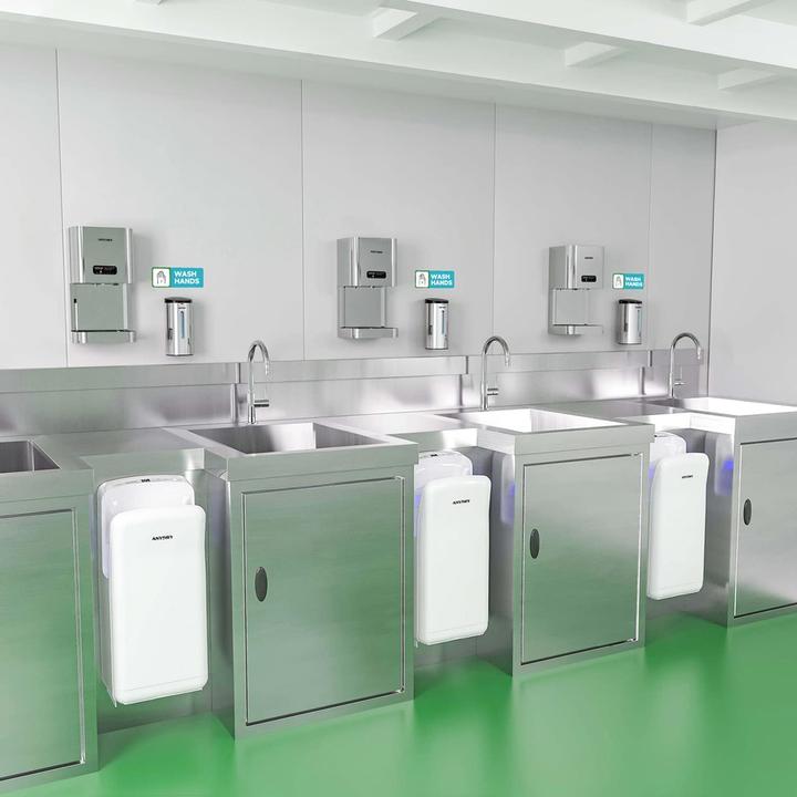 Actual product image Anydry Händetrockner mit HEPA-Filter 2005H