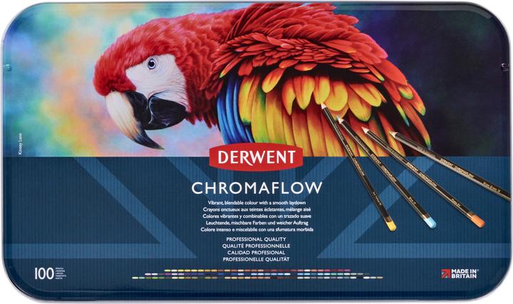 Actual product image Derwent Coloured pencils Chromaflow Professional 100 pieces (100 x)