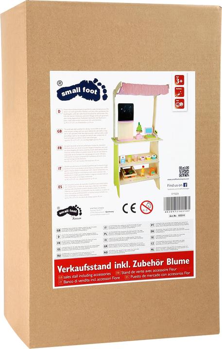 Produktbild small foot Verkaufsstand inkl. Zubehör Blume