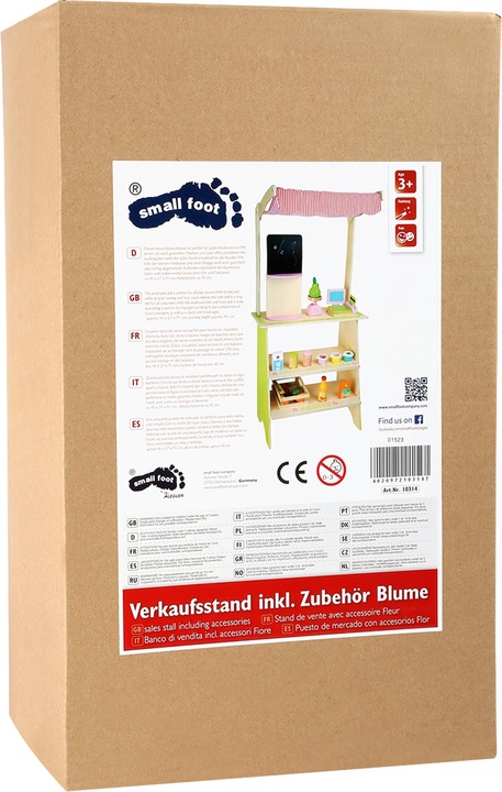 Produktbild small foot Verkaufsstand inkl. Zubehör Blume