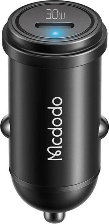 Produktbild Mcdodo CC-7491 car charger, 1x USB-C, 30W (black)